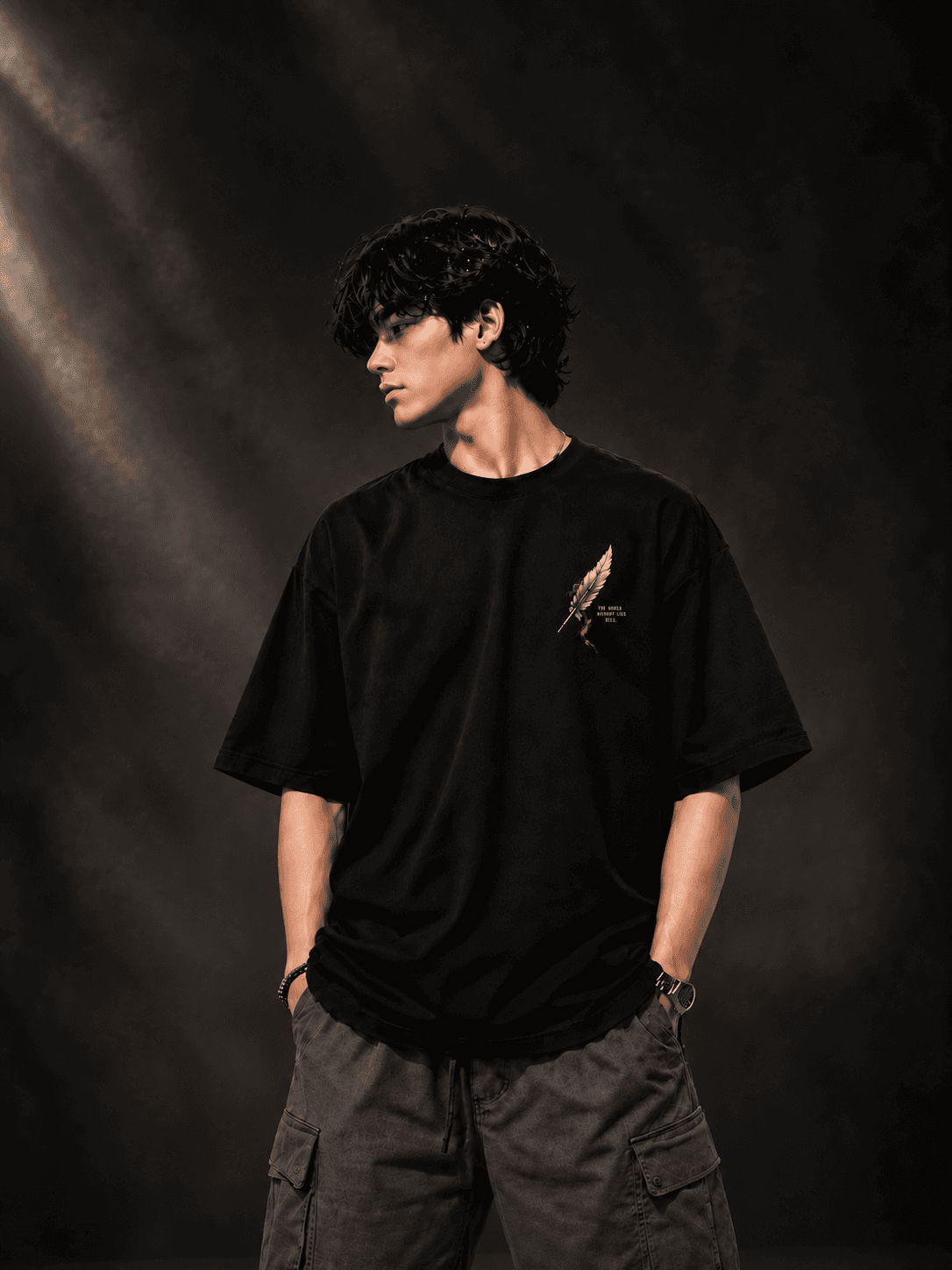 AOT : Eren X Mikasa – Attack on Titan inspired anime T-shirt by GenZverse