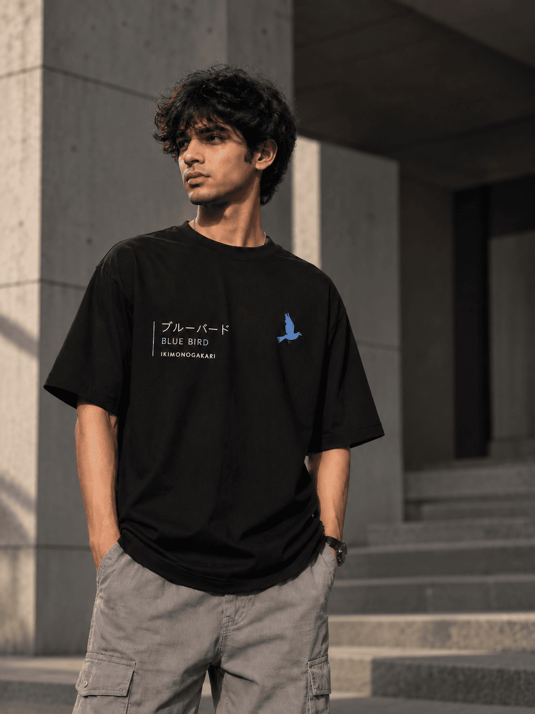 Blue Bird – Naruto: Shippuden inspired anime T-shirt by GenZverse