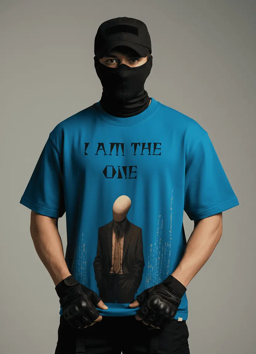 I AM The One – back view anime T-shirt